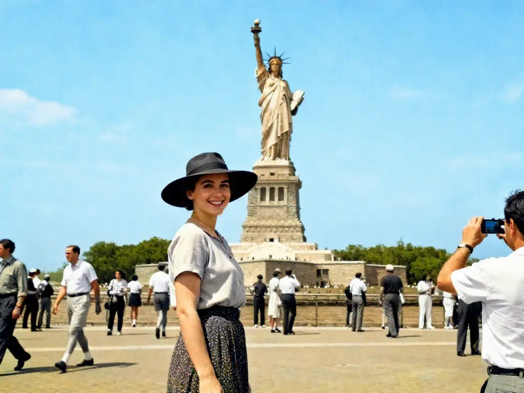 Dopo il restauro della foto